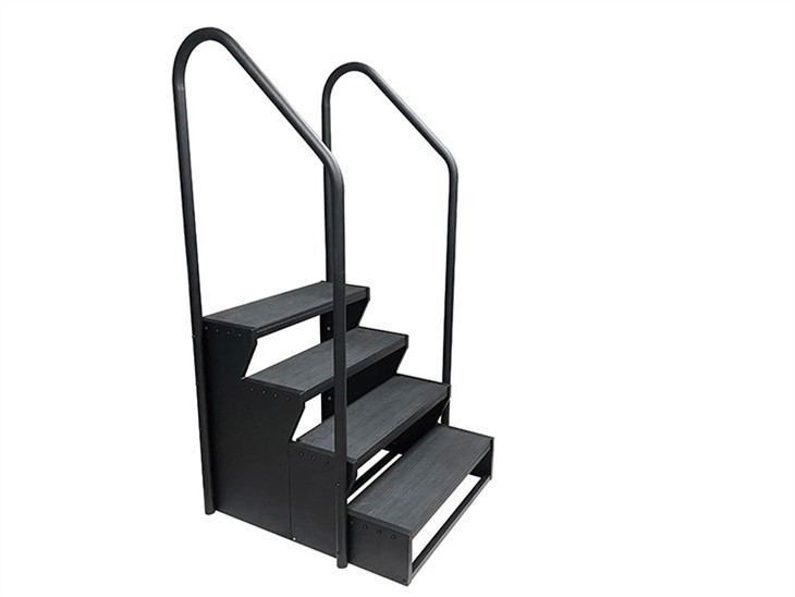Aluminum Handrail Spa Ladder